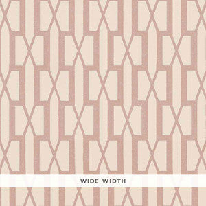 Schumacher Wallpaper Belvedere Pink 5007991