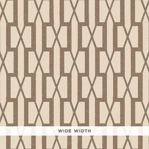 Schumacher Wallpaper Belvedere Berber Brown 5007996