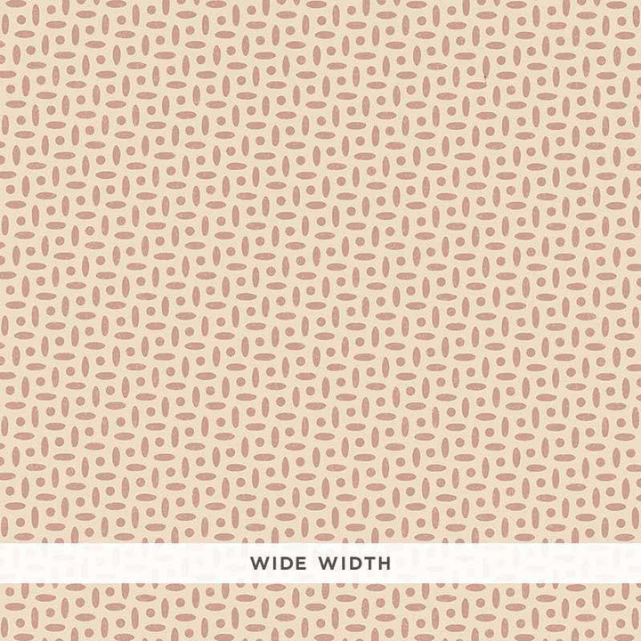 Berrydown Pink 5008021 by Schumacher Designer Wallpaper Veere Grenney 5.88" - Swanky Fabrics -