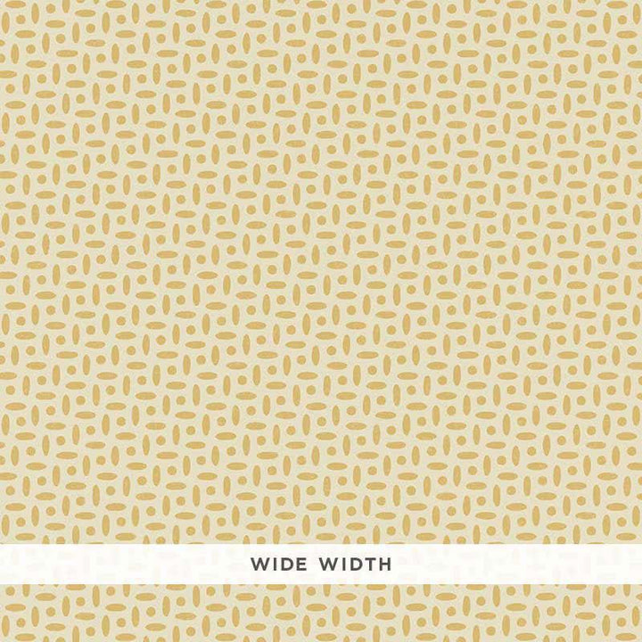 Berrydown Straw 5008022 by Schumacher Designer Wallpaper Veere Grenney 5.88" - Swanky Fabrics -