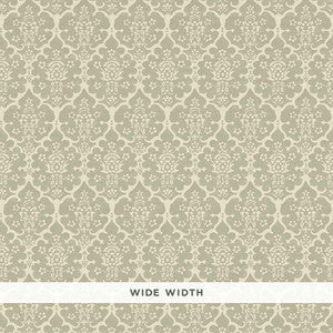 Schumacher Wallpaper Burley Sage 5008033