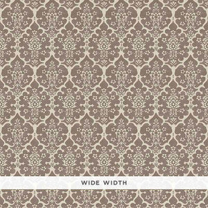 Schumacher Wallpaper Burley Berber Brown 5008036