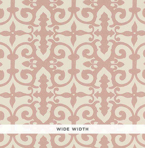 Schumacher Wallpaper Ferne Park Pink 5008041