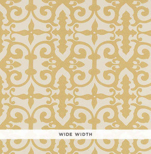 Schumacher Wallpaper Ferne Park Straw 5008042