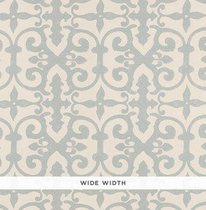 Schumacher Wallpaper Ferne Park Orpington Blue 5008044