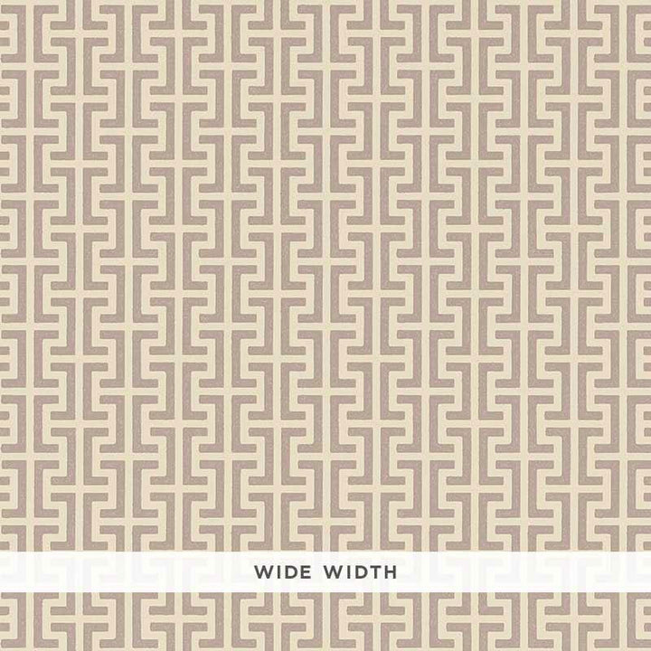 Temple Lilac 5008050 by Schumacher Designer Wallpaper Veere Grenney 4.5" - Swanky Fabrics -