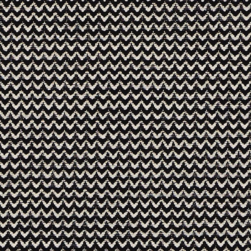 Ellis Black 71572 by Schumacher Designer Fabric Essentials: Luxe Upholstery Fabrics - Swanky Fabrics -