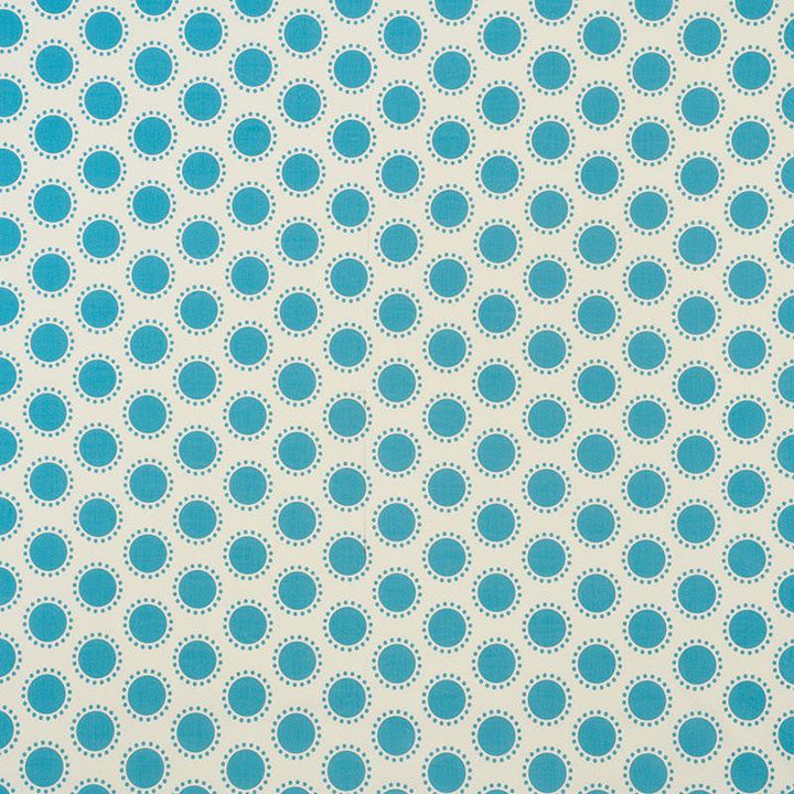 Oompa Ii Indoor/Outdoor Aqua 176631 by Schumacher Designer Fabric Studio Bon 6.0" - Swanky Fabrics -