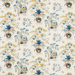 Schumacher Fabric Ming Vase Multi 176732