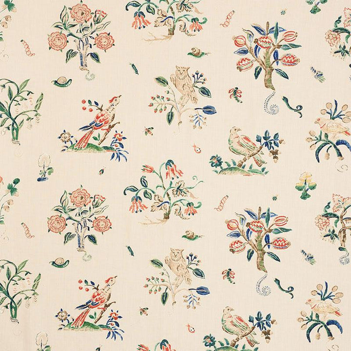 Magical Menagerie Primary 176752 by Schumacher Designer Fabric Schumacher Classics 54.0" - Swanky Fabrics -