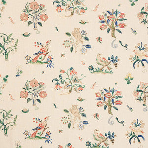 Schumacher Fabric Magical Menagerie Primary 176752