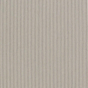 Schumacher Fabric Stitched Stripe Indoor/Outdoor Black 71744
