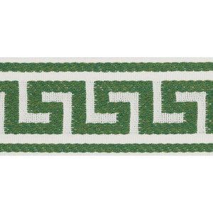 Schumacher Trim Ganton Tape Indoor/Outdoor Green 72393