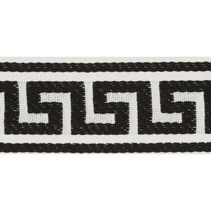 Schumacher Trim Ganton Tape Indoor/Outdoor Black 72395