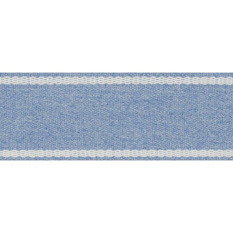Sullivan Tape Indoor/Outdoor Blue 72401 by Schumacher Designer Trim Isola Indoor/Outdoor - Swanky Fabrics -