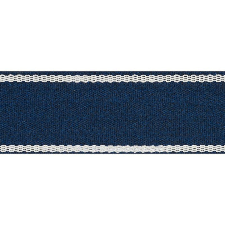 Sullivan Tape Indoor/Outdoor Navy 72404 by Schumacher Designer Trim Isola Indoor/Outdoor - Swanky Fabrics -