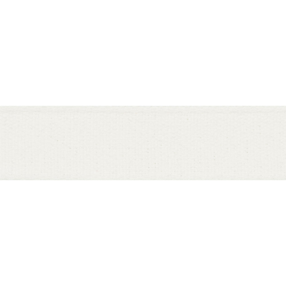 Ashwood Tape Indoor/Outdoor White 72410 by Schumacher Designer Trim Indoor-Outdoor Trims - Swanky Fabrics -