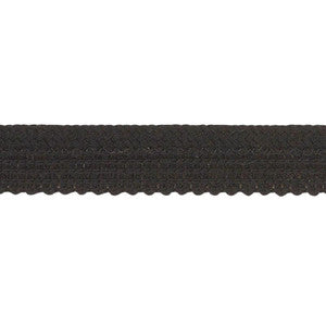 Schumacher Trim Eubie Lip Cord Indoor/Outdoor Black 72426