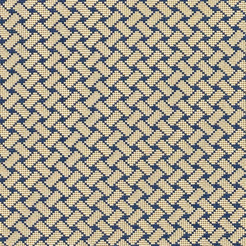 Bristol Weave Pingl Blue 63396 by Schumacher Designer Fabric Essentials: Small-Scale Upholstery I - Swanky Fabrics -