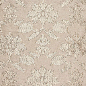 Schumacher Fabric Roussillon Embroidery Greige 65290