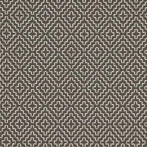 Schumacher Fabric Soho Weave Charcoal 65625