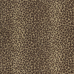 Schumacher Fabric Leopard Linen Print Java 174840