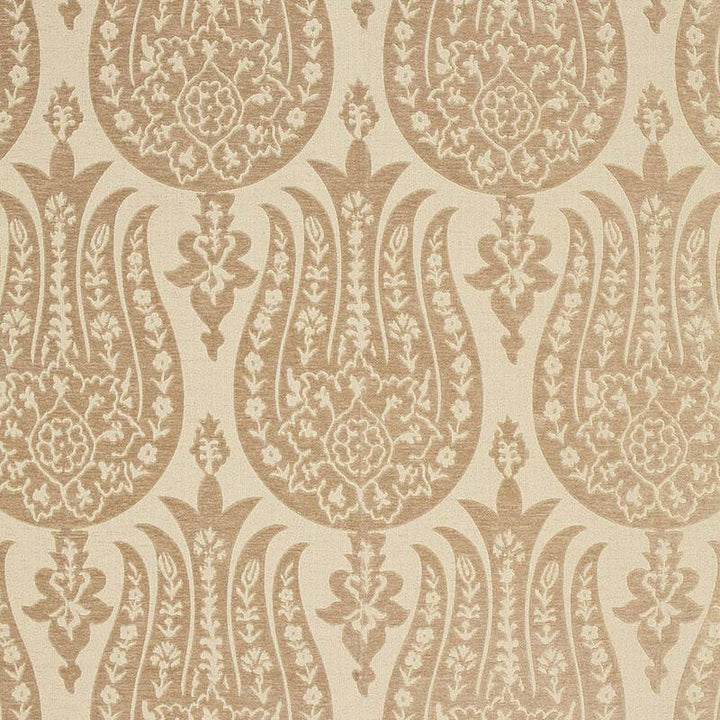 Izmir Chenille Sahara 65863 by Schumacher Designer Fabric Chroma 6.75" - Swanky Fabrics -