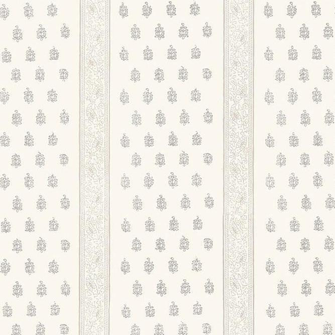 Katsura Stripe Oyster 5005200 by Schumacher Designer Wallpaper Jaipur - Swanky Fabrics -