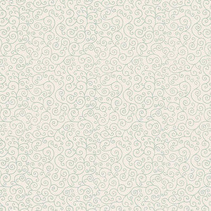 Schumacher Wallpaper Sangar Scroll Water Blue 5005222