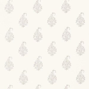 Schumacher Wallpaper Kerala Paisley Oyster 5005280