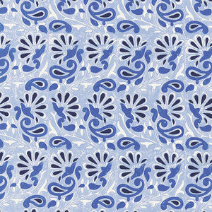 Schumacher Wallpaper Rampura Delft 5005341