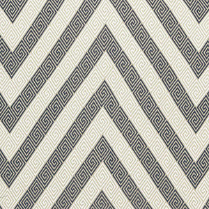 Schumacher Fabric Nebaha Embroidery Charcoal 65792