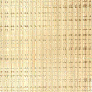 Schumacher Wallpaper Urban Stripe Champagne 5005640