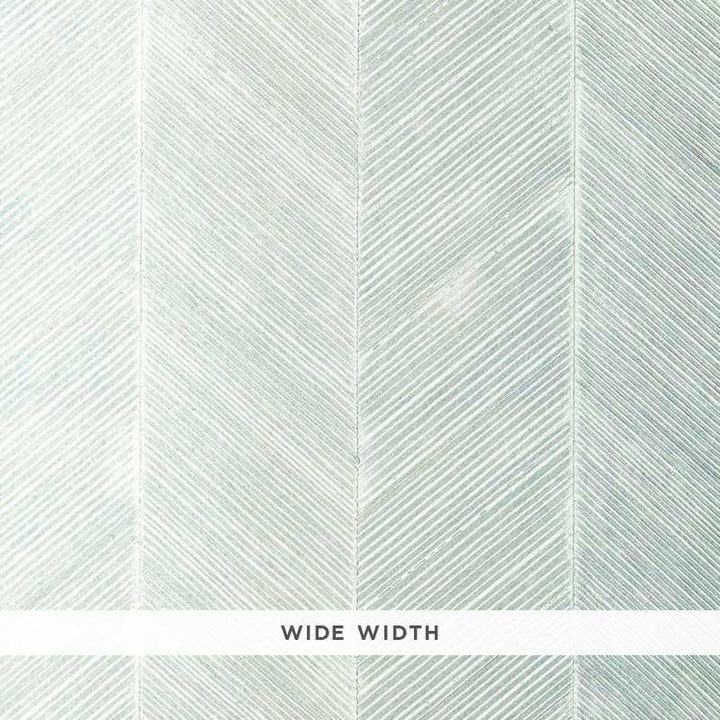 Chevron Texture Mineral 5005650 by Schumacher Designer Wallpaper Textured Wallcoverings & Printed Grasscloths 14.0" - Swanky Fabrics -