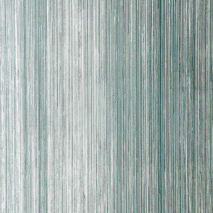 Schumacher Wallpaper Metallic Strie Turquoise 5005713