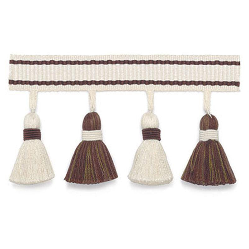 Merida Tassel Fringe Java 63083 by Schumacher Designer Trim Plein Air Trimmings - Swanky Fabrics -
