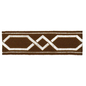 Schumacher Trim Saint Tropez Braid Java 63093