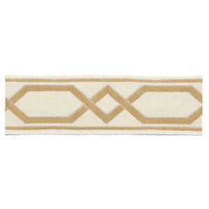 Schumacher Trim Saint Tropez Braid Sand 63094