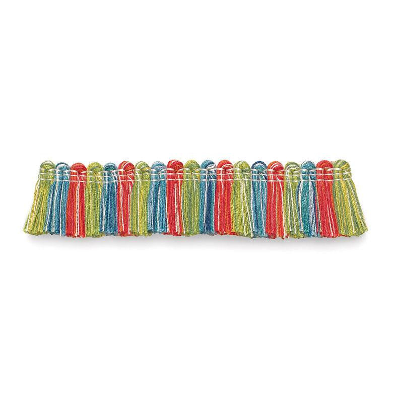 Biarritz Ruche Juicy Fruit 63121 by Schumacher Designer Trim Plein Air Trimmiings - Swanky Fabrics -