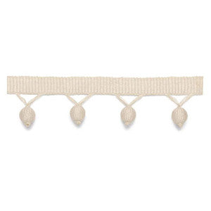 Schumacher Trim Delray Bobble Fringe Vanilla 63140