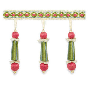 Schumacher Trim Addington Molded Tassel Fringe Bloom 63281