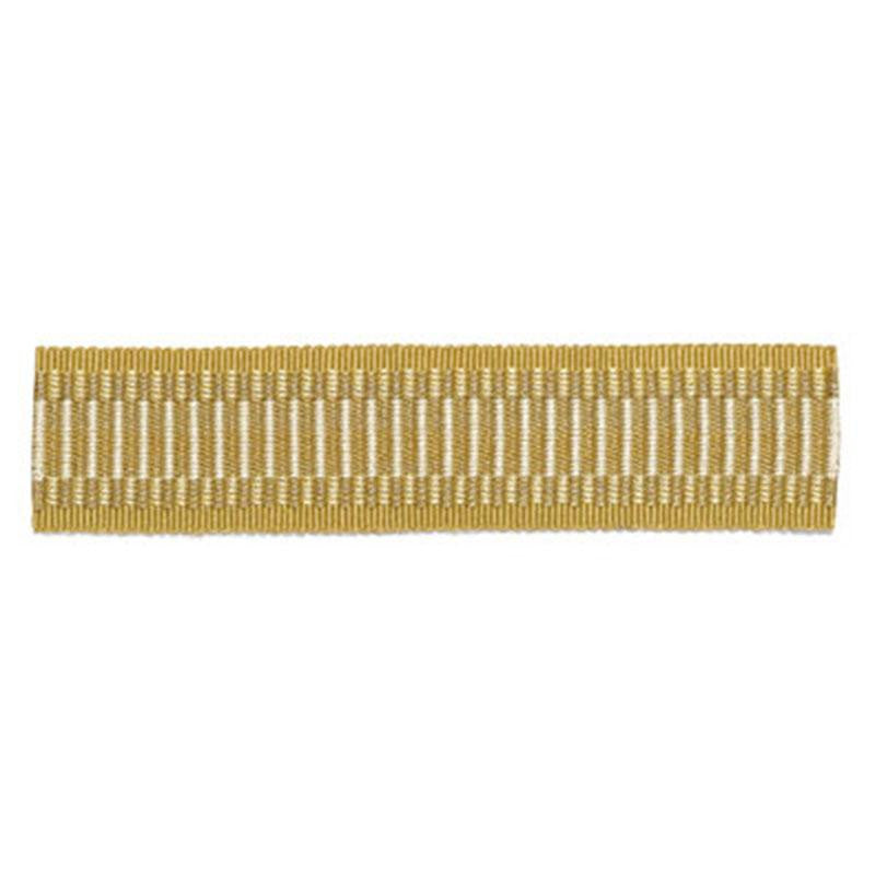 Litchfield Braid Champagne 63334 by Schumacher Designer Trim Somerset - Swanky Fabrics -