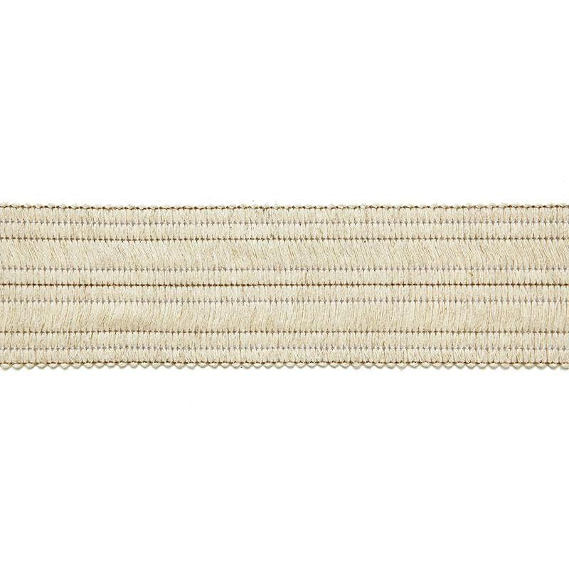 Vincent Linen Braid String 65400 by Schumacher Designer Trim Au Naturel - Swanky Fabrics -
