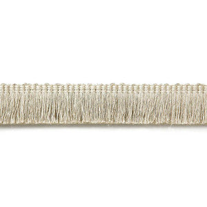 Schumacher Trim Zoe Linen Ruche Greige 65442