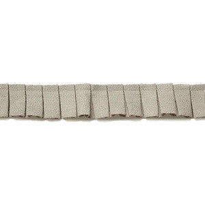 Schumacher Trim Colette Pleated Ruche Greige 65481