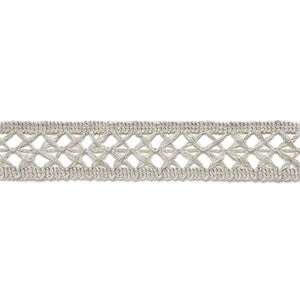 Schumacher Trim Nicole Linen Braid Greige 65491