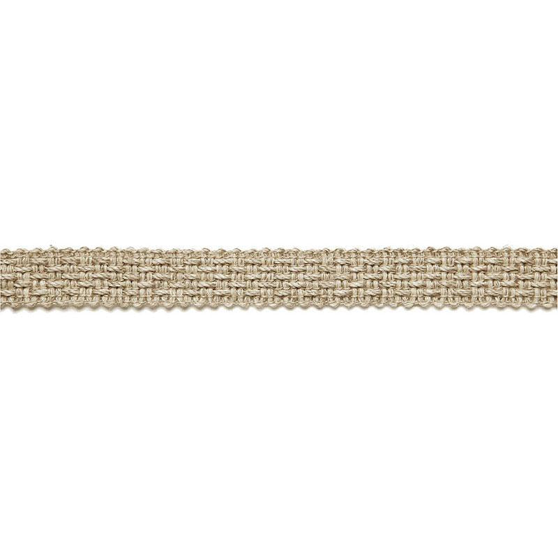 Bertrand Linen Braid String 65531 by Schumacher Designer Trim Au Naturel - Swanky Fabrics -