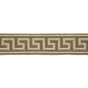 Schumacher Trim Dominique Linen Tape Greige 65560