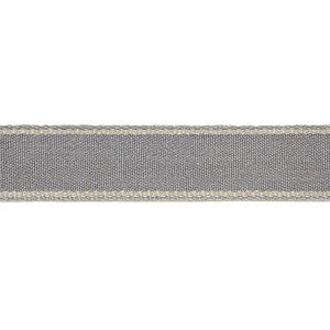 Schumacher Trim Rene Linen Tape Zinc 65571