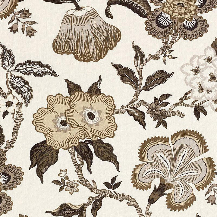 Hothouse Flowers Dusk 174033 by Schumacher Designer Fabric Celerie Kemble 27.0" - Swanky Fabrics -
